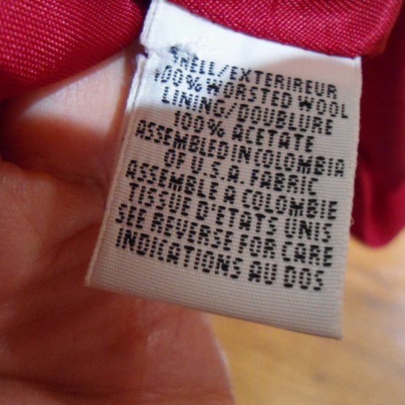 Talbots Red Blazer Single Button for Business Career Size 8 - Picture 5 of 12